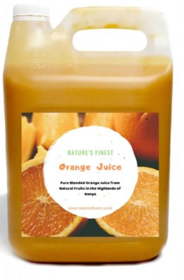 Nature's Finest orange juice